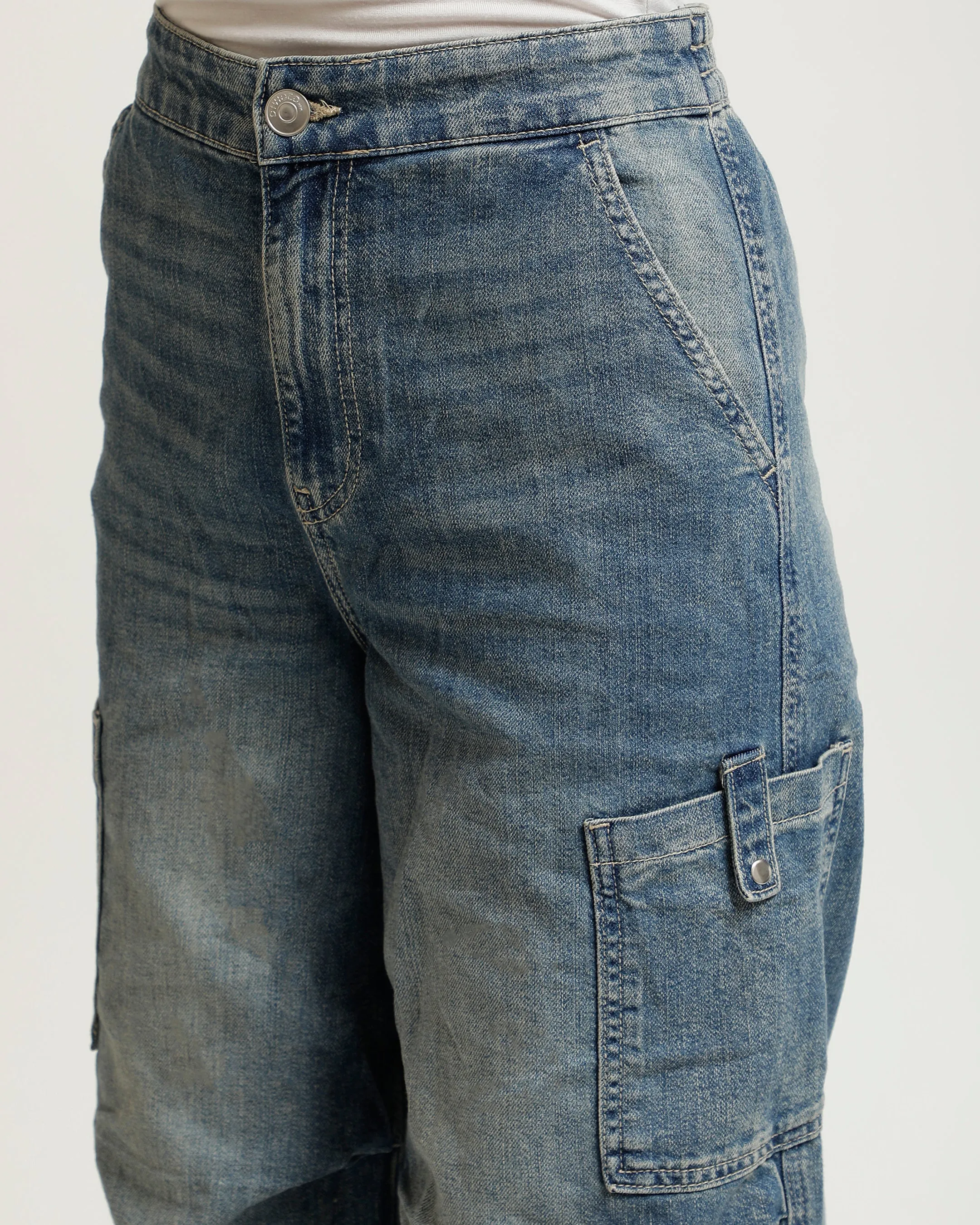 PARACHUTE DENIM TROUSER