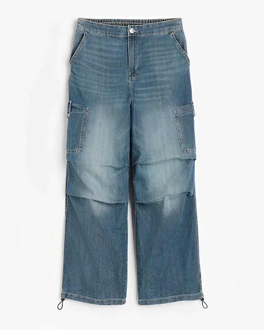PARACHUTE DENIM TROUSER
