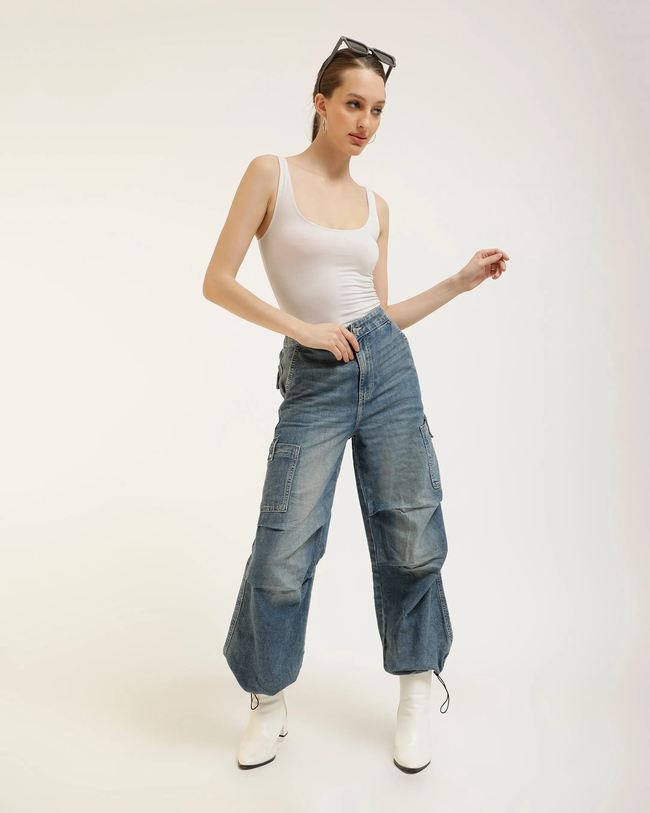 PARACHUTE DENIM TROUSER