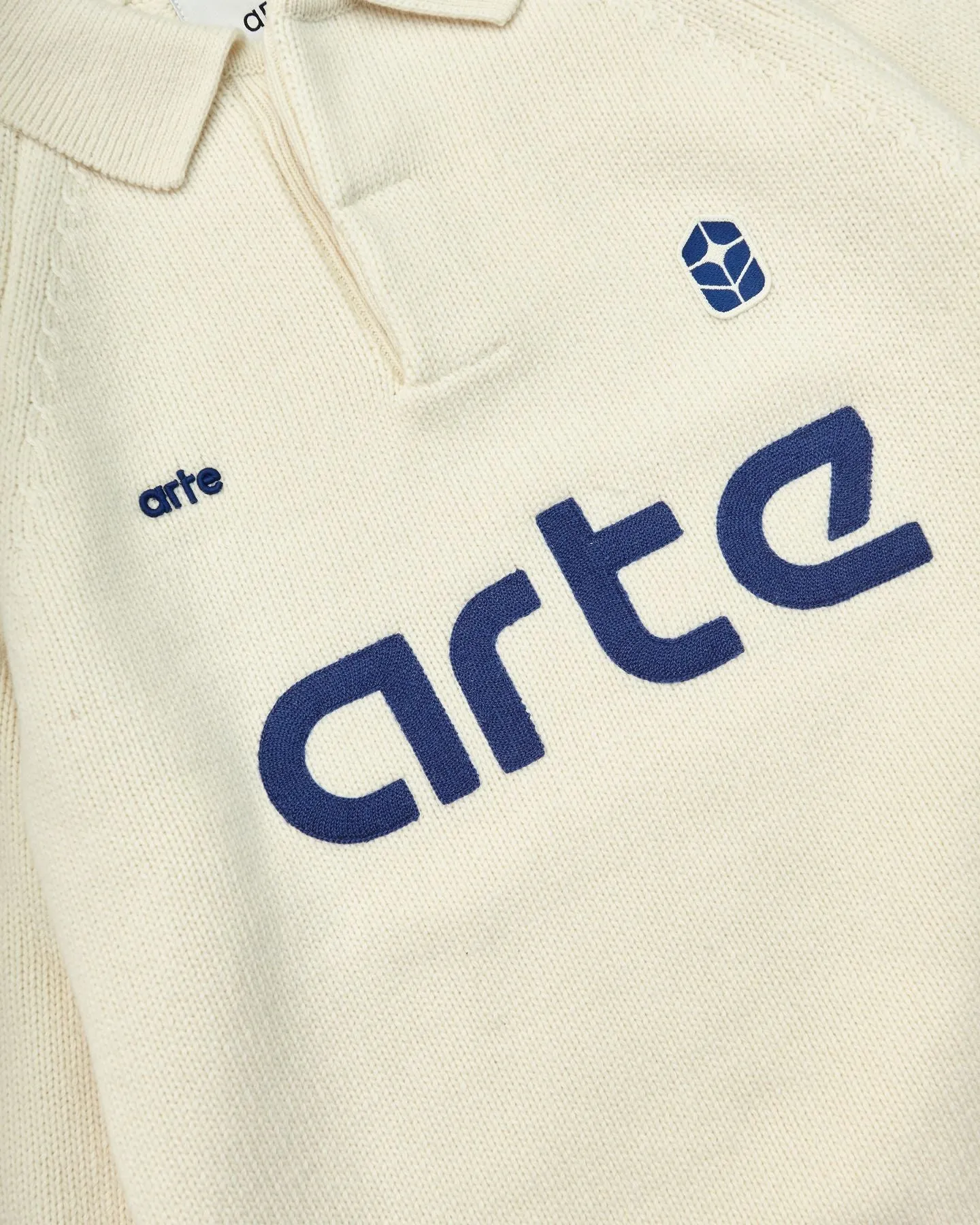 Polo Knit Football Crema