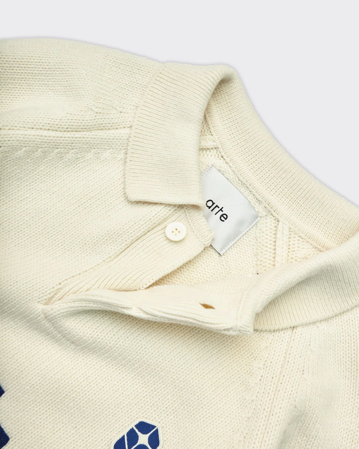 Polo Knit Football Crema