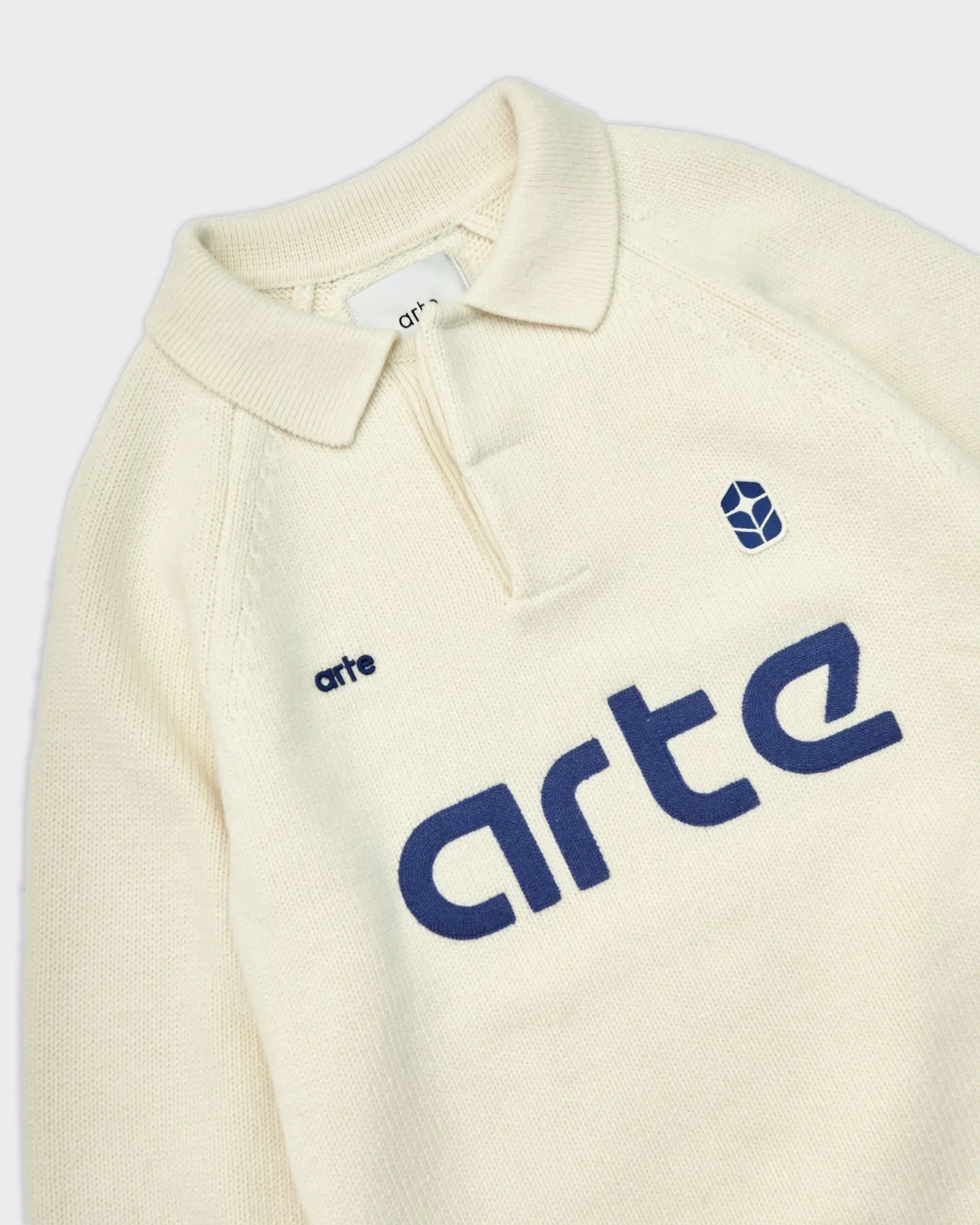 Polo Knit Football Crema