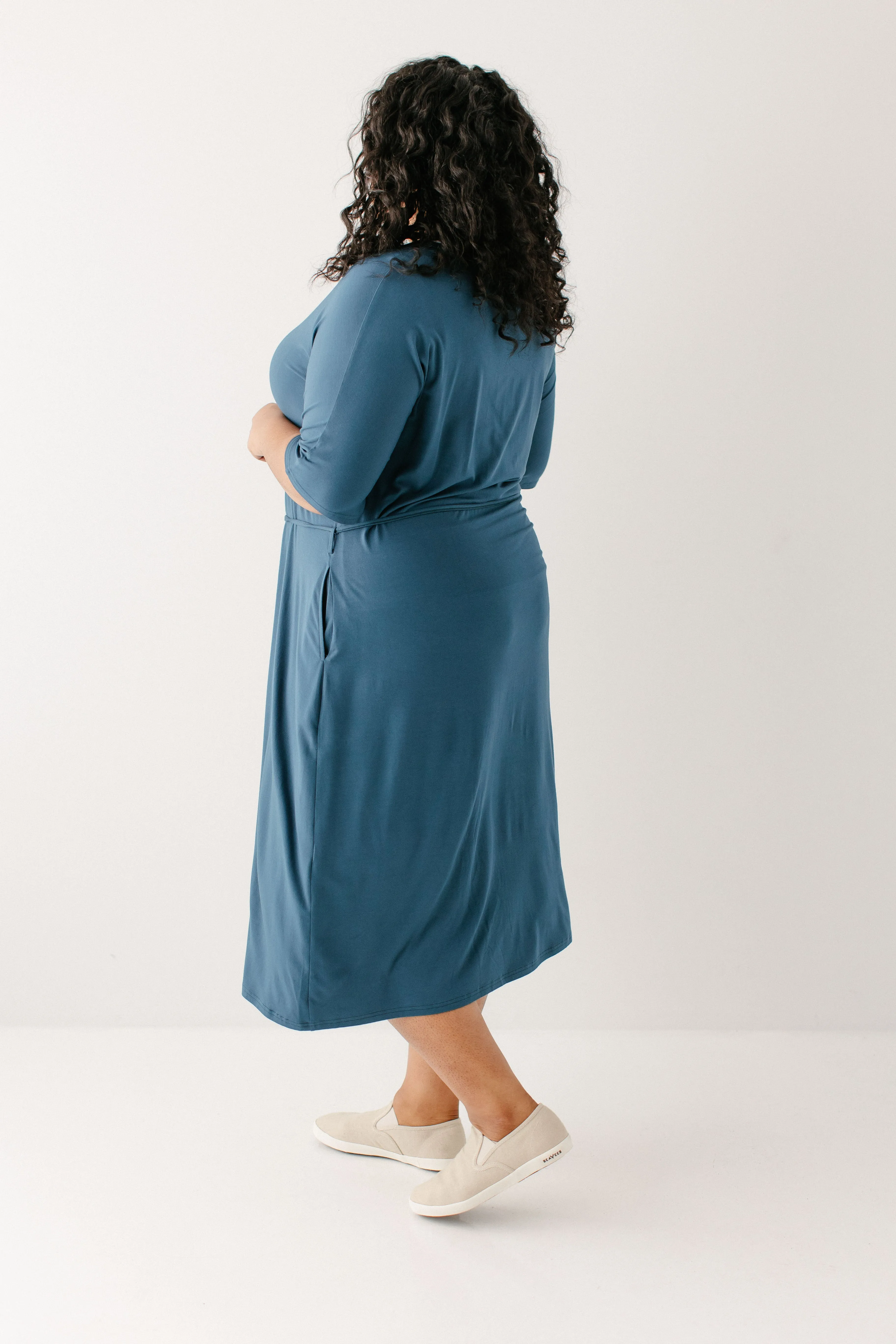 'Rhonda' Nursing Friendly Lounge Dress FINAL SALE