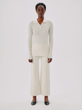 Rib Merino Polo