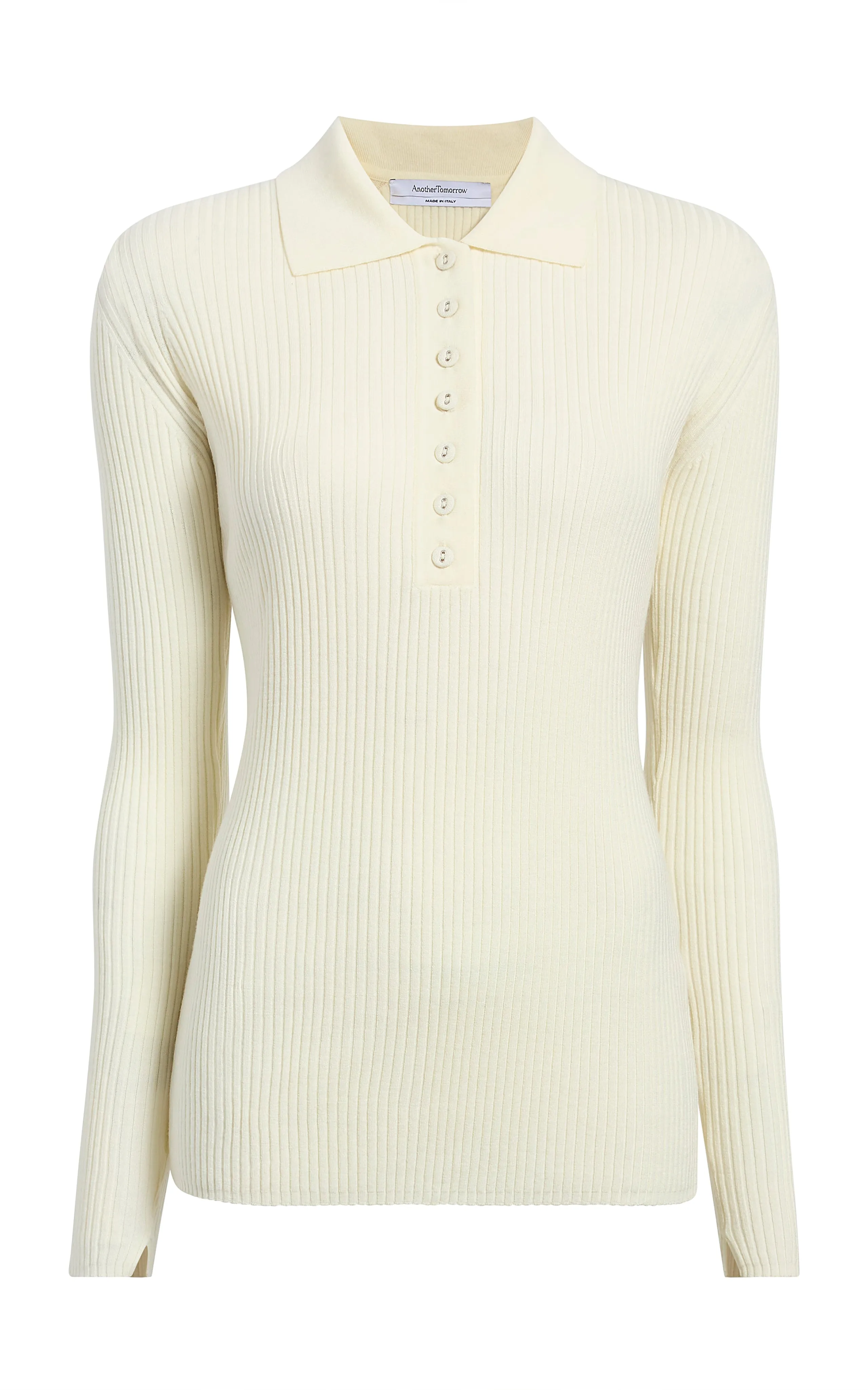 Rib Merino Polo