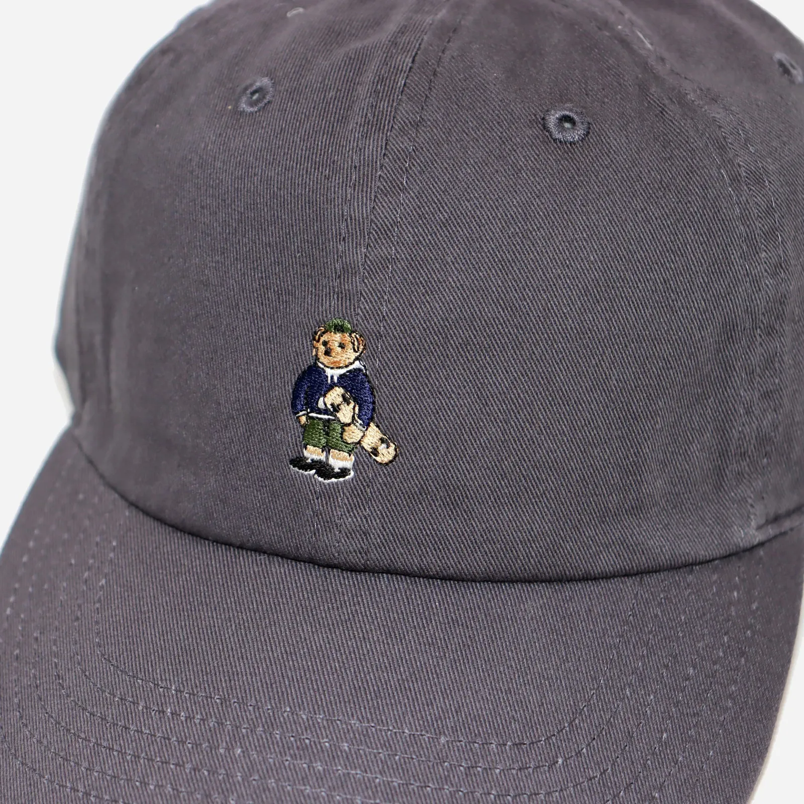 ROSTER BEAR SK8 DAD CAP - CHARCOAL