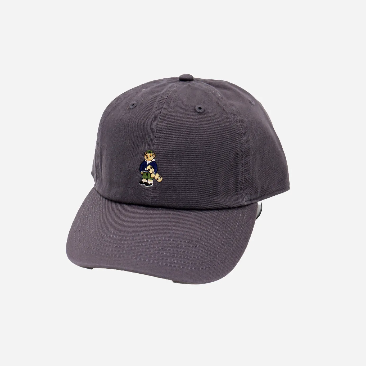 ROSTER BEAR SK8 DAD CAP - CHARCOAL