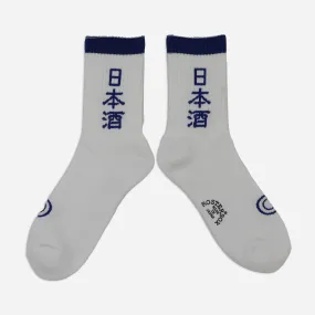 SAKE SOCKS - WHITE