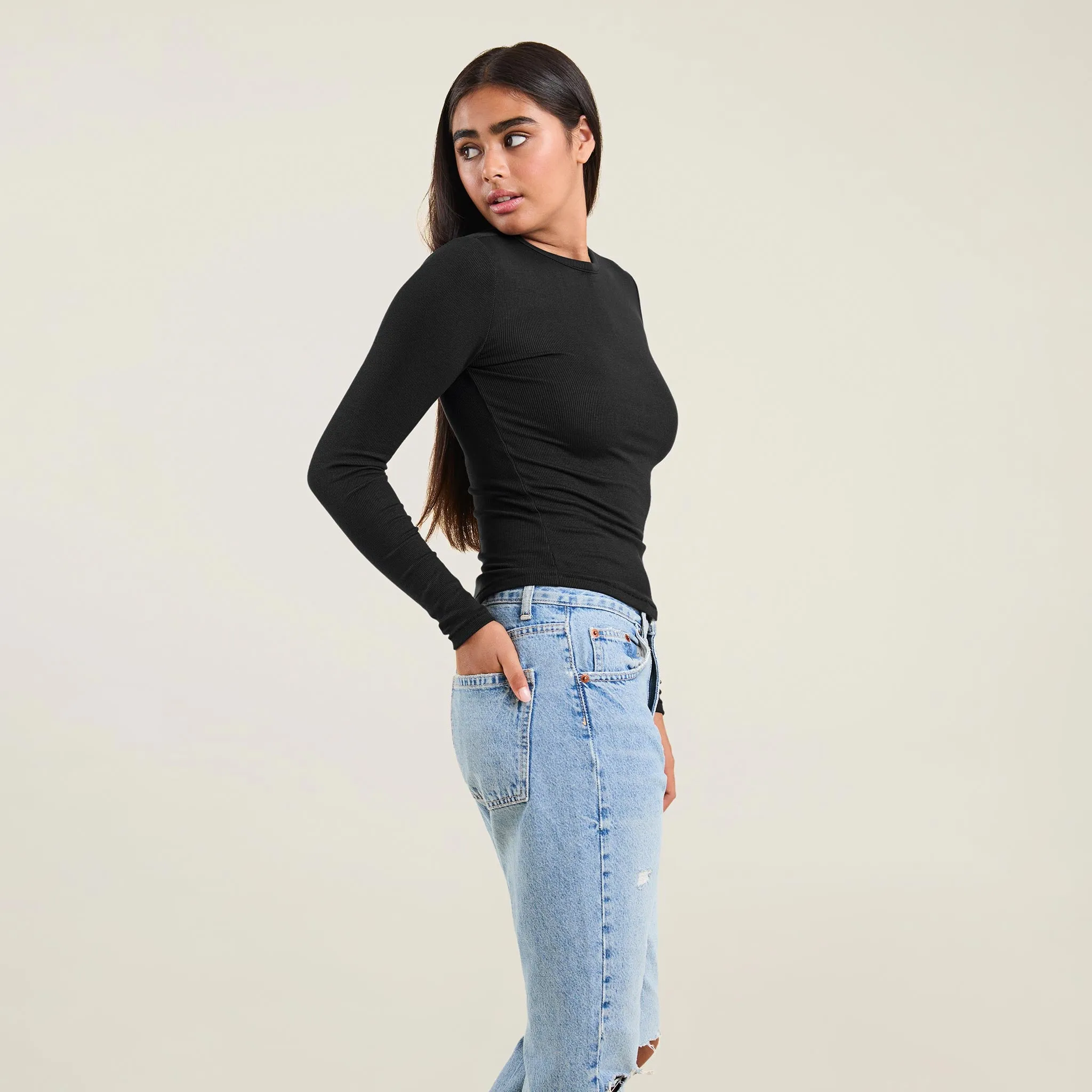 Slinky Rib Shirt