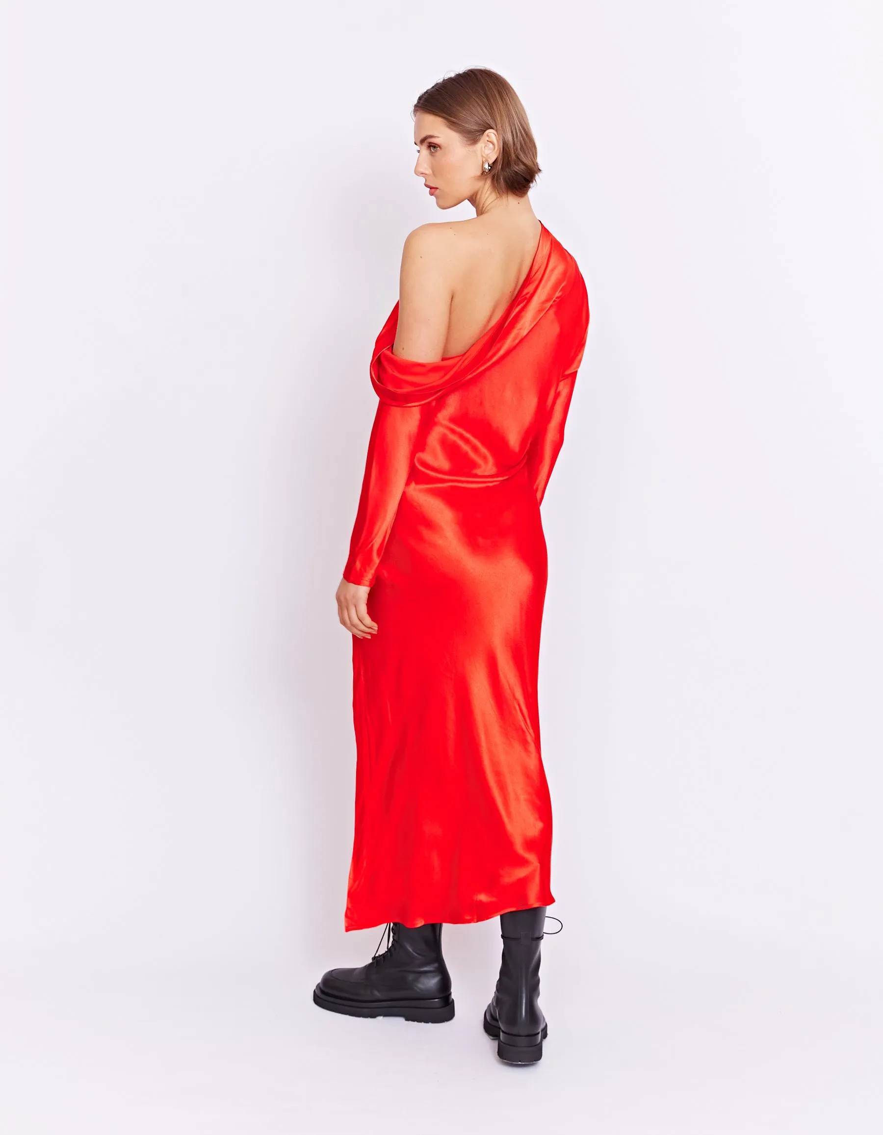 SUKIE MIDI DRESS | CAPSICUM