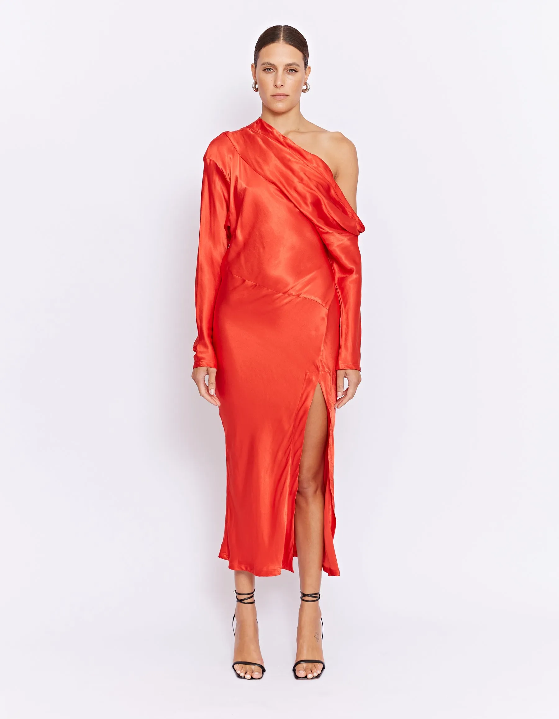 SUKIE MIDI DRESS | CAPSICUM