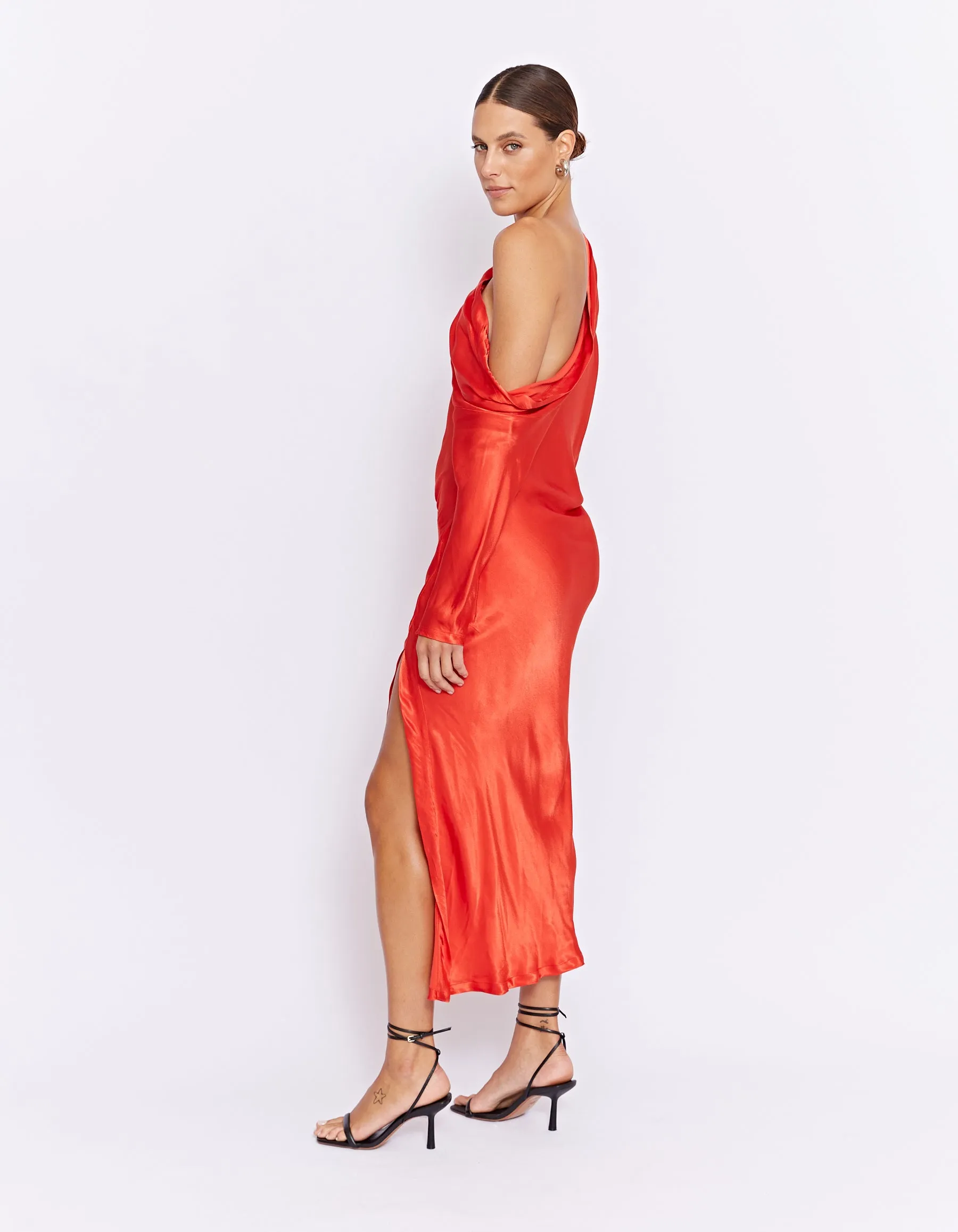 SUKIE MIDI DRESS | CAPSICUM