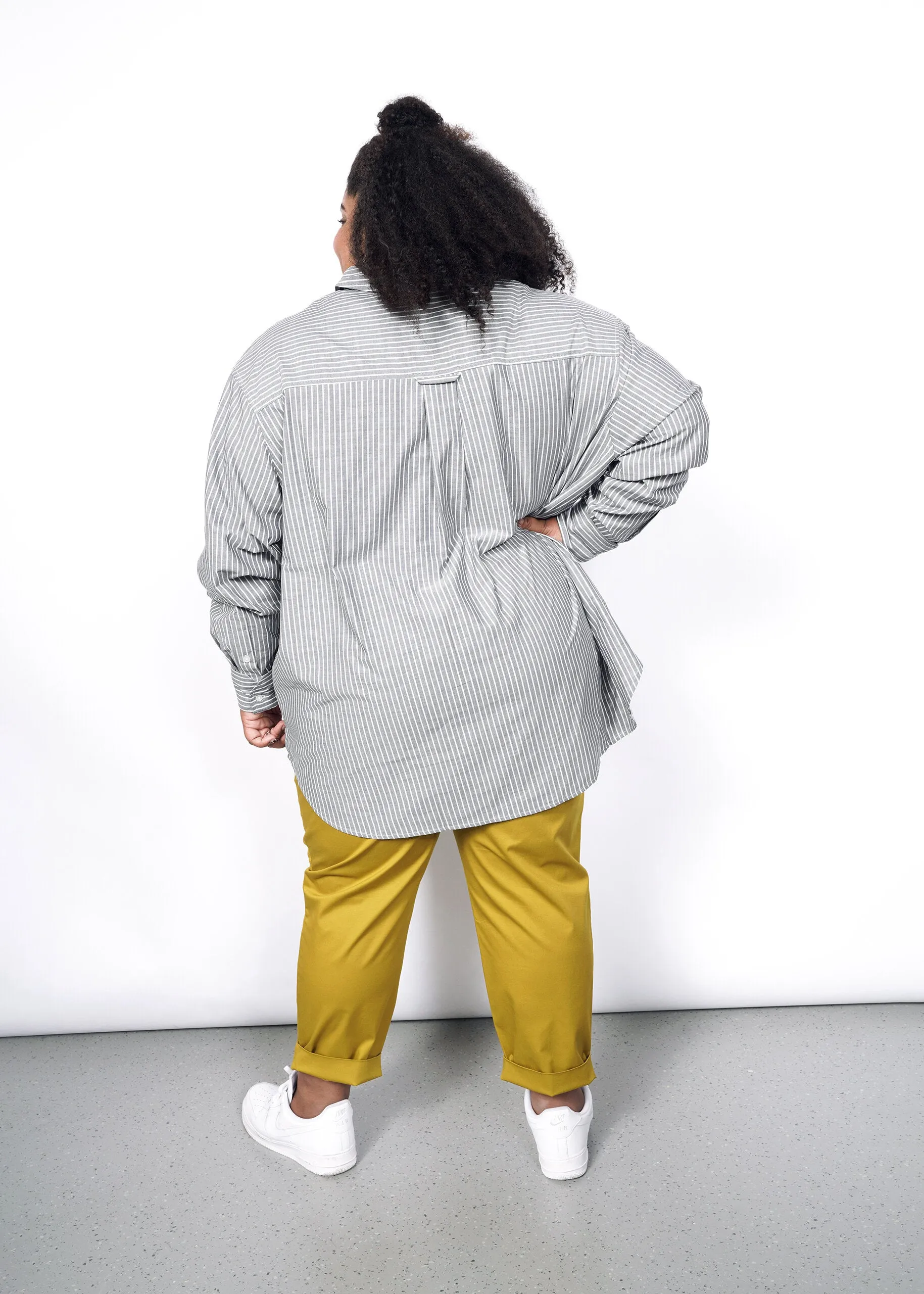 The Essential Long Sleeve Oversized Wrap Button Up