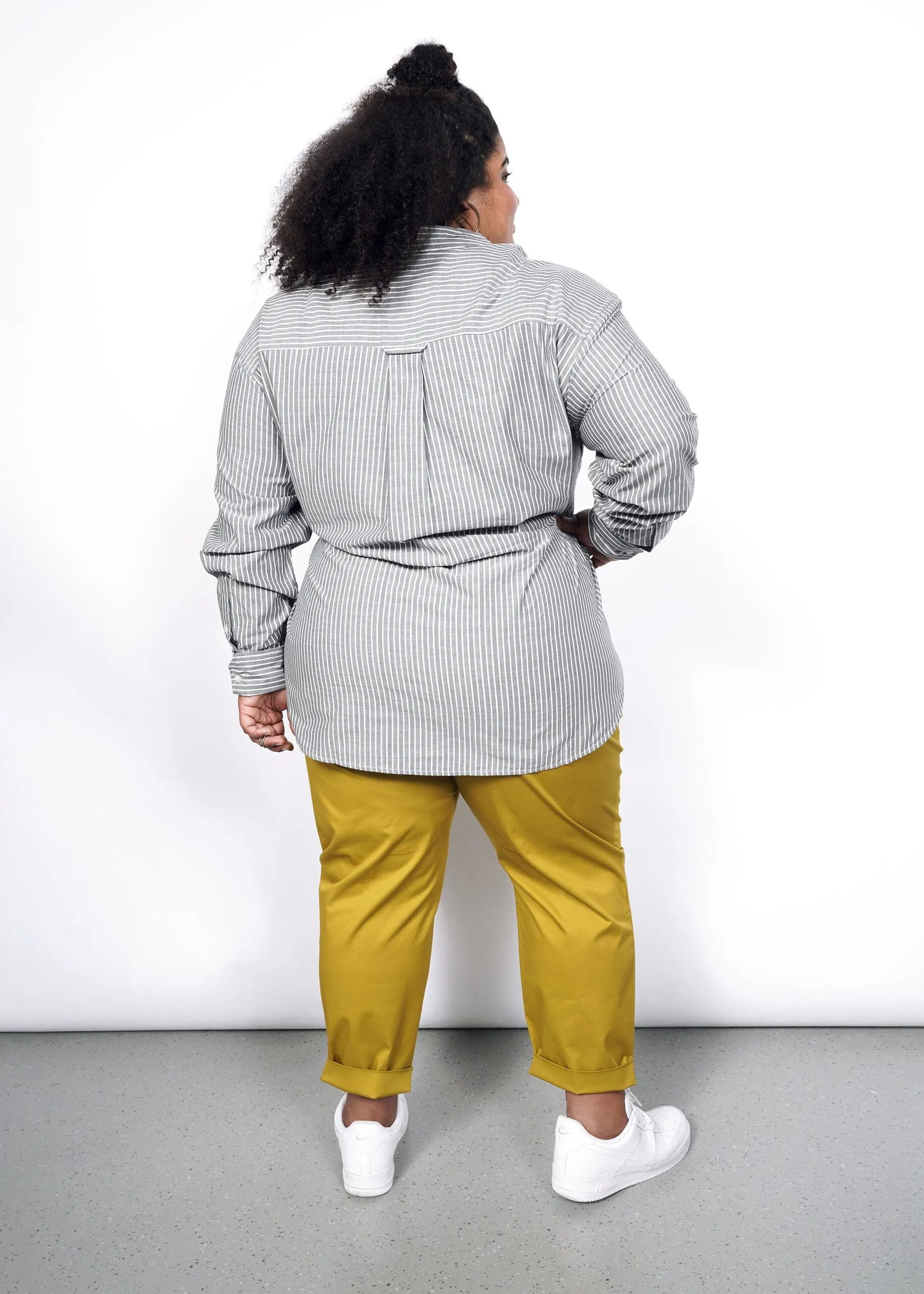 The Essential Long Sleeve Oversized Wrap Button Up