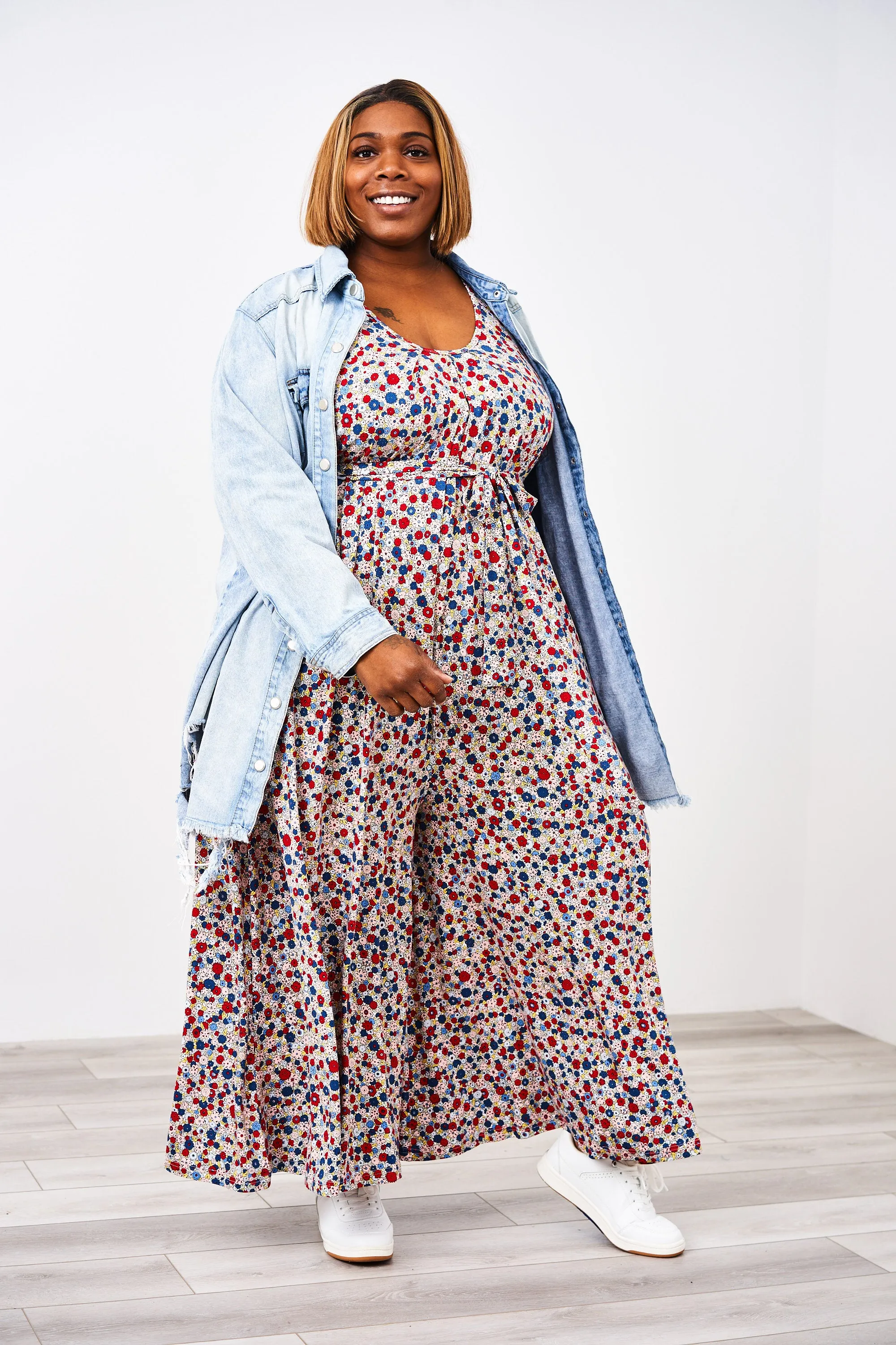 The Momper® Sleeveless Maxi Nursing Momper