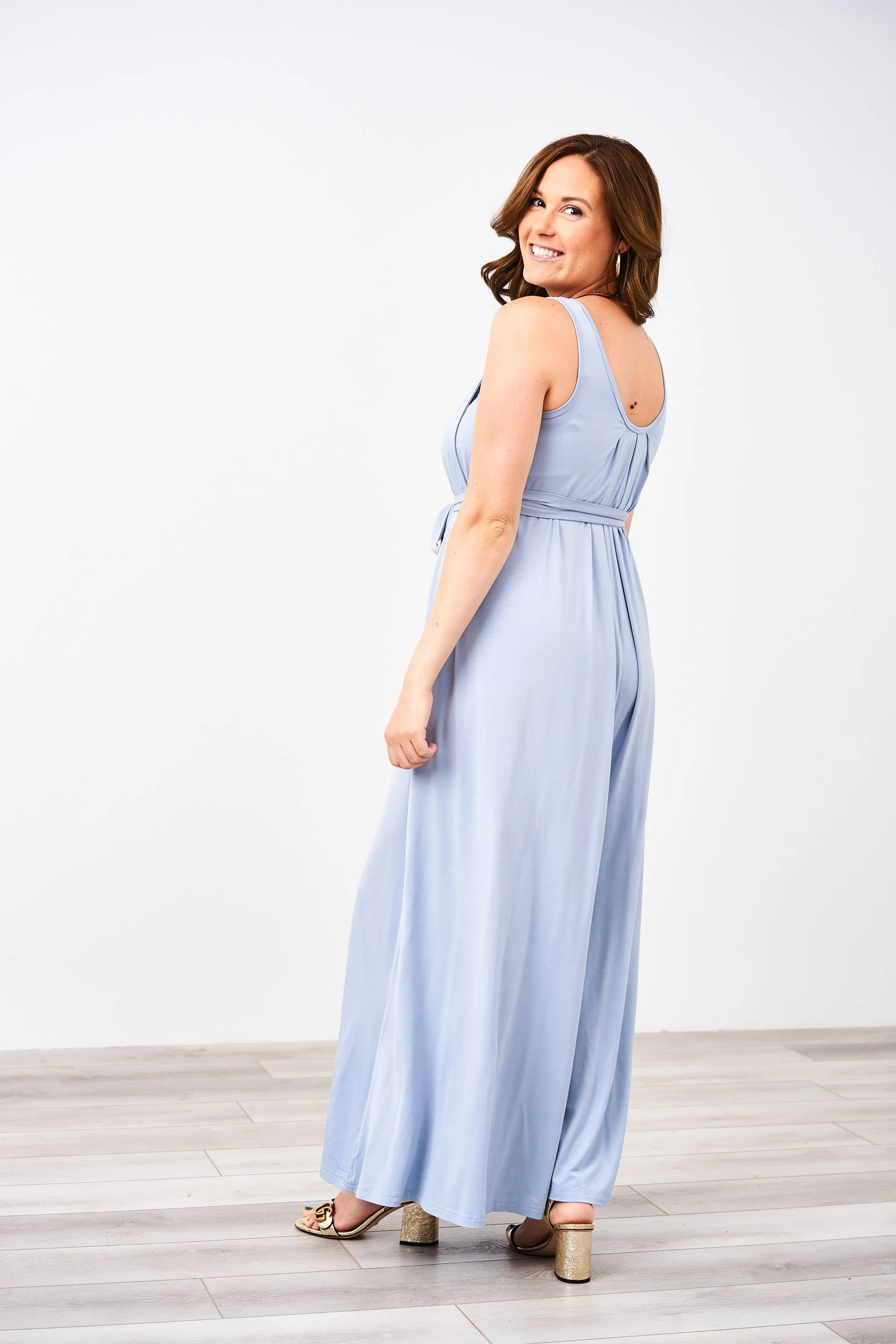 The Momper® Sleeveless Maxi Nursing Momper